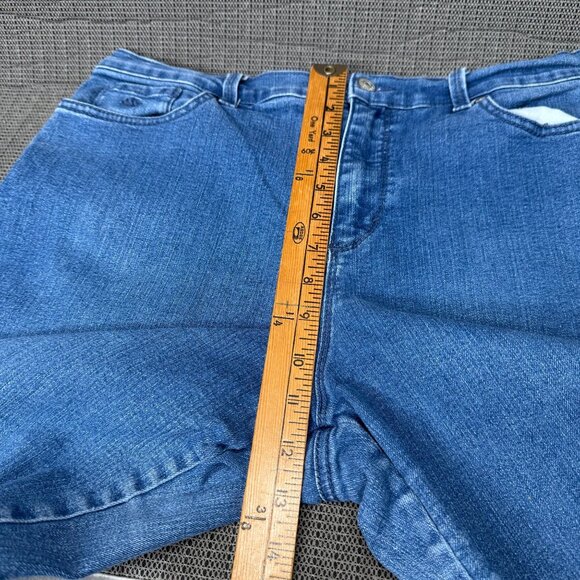 Gloria Vanderbilt Amanda Womens Size 12 Blue Classic Fit Tapered Leg Jeans - Picture 6 of 10